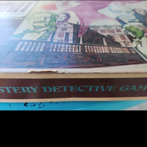 Vintage 1972 Whodunit Mystery Detective Board Game Selchow & Righter - Picture 9 of 9